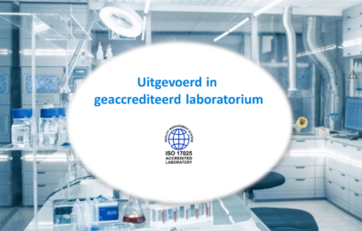 Lood testen in geaccrediteerd laboratorium